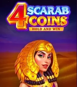 4 Scarab Coins: Hold and Win